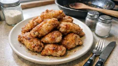 油なしでもパリッと!皮の脂で揚げ焼きするフライパン塩唐揚げ(冷めてもおいしい)