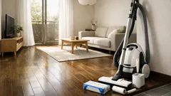 花粉の床ザラつき、掃除がラクになる最短手順は「上から下」