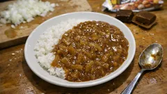 具材は玉ねぎだけ。フライパンで作る「とろっと濃厚」飴色玉ねぎカレーのレシピ