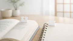 パン袋の留め具を捨てないで：ノート整理としおりに使えるブレッドクリップ活用術