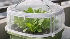 100均の洗濯ネットで虫対策、ベランダ菜園を「かぶせるだけ」で守る簡易カバーの作り方