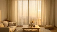 部屋が狭い原因はカーテンかも 広く見せる丈・色・レースの選び方