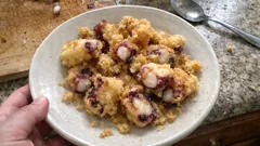 油はねしにくいのがうれしい：プリッと食感のたこの天ぷら、衣がはがれにくい作り方