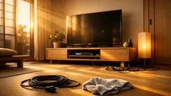 テレビ裏の掃除はこれで完璧、ホコリを舞わせず安全に片付ける手順