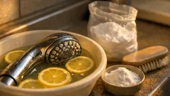 シャワーヘッドの掃除はこれで解決：水あか・ぬめりをクエン酸と重曹で落とす方法