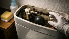 トイレタンクの中は掃除しない方がいい？メーカーが基本おすすめしない理由と安全な判断基準